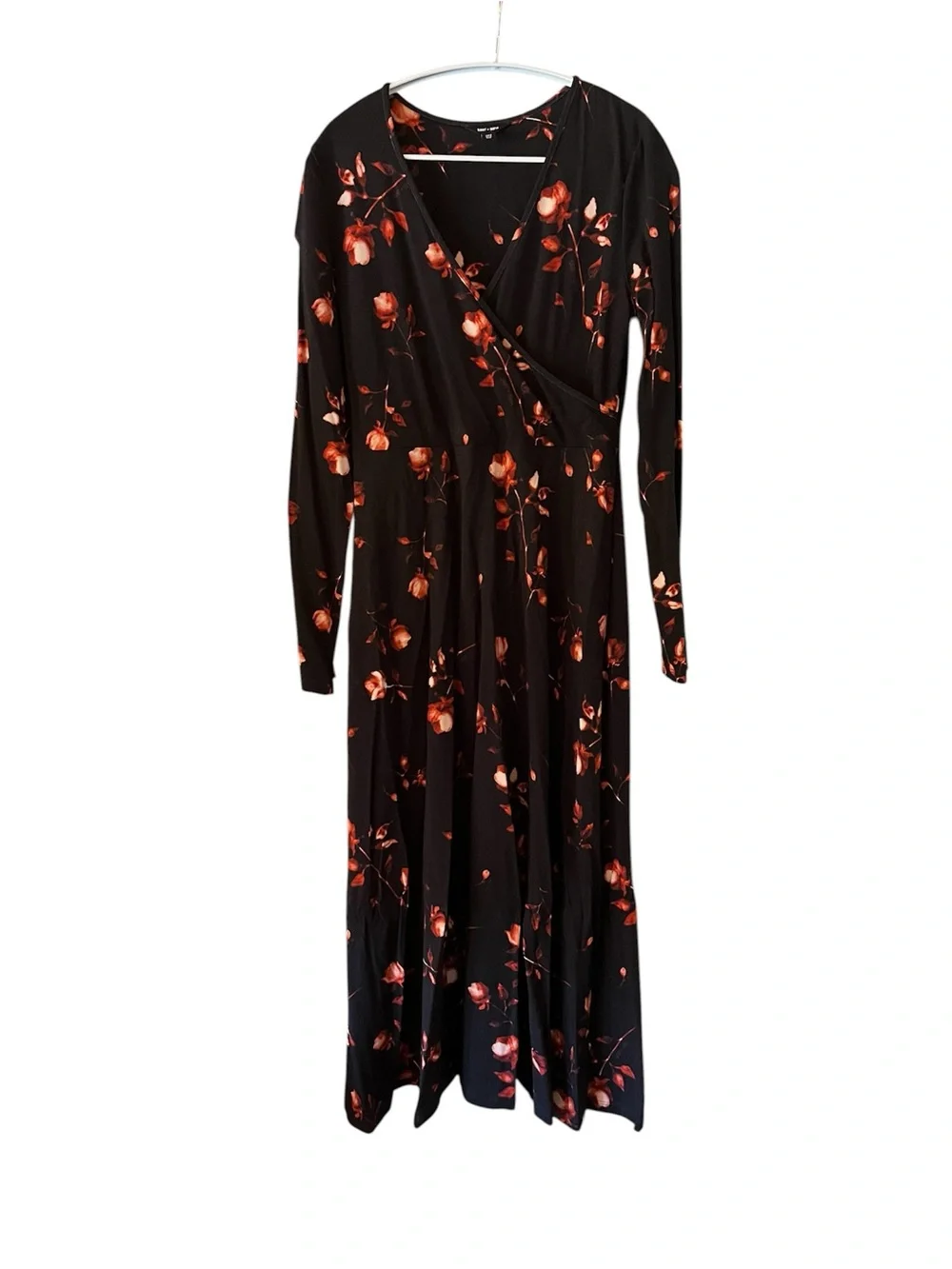 NWOT Saint + Sophia Maggie Wrap Midi Dress - Picture 10 of 10